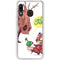 Marvel Rocket Raccoon and Groot Tall Tails Galaxy A20 Clear Case
